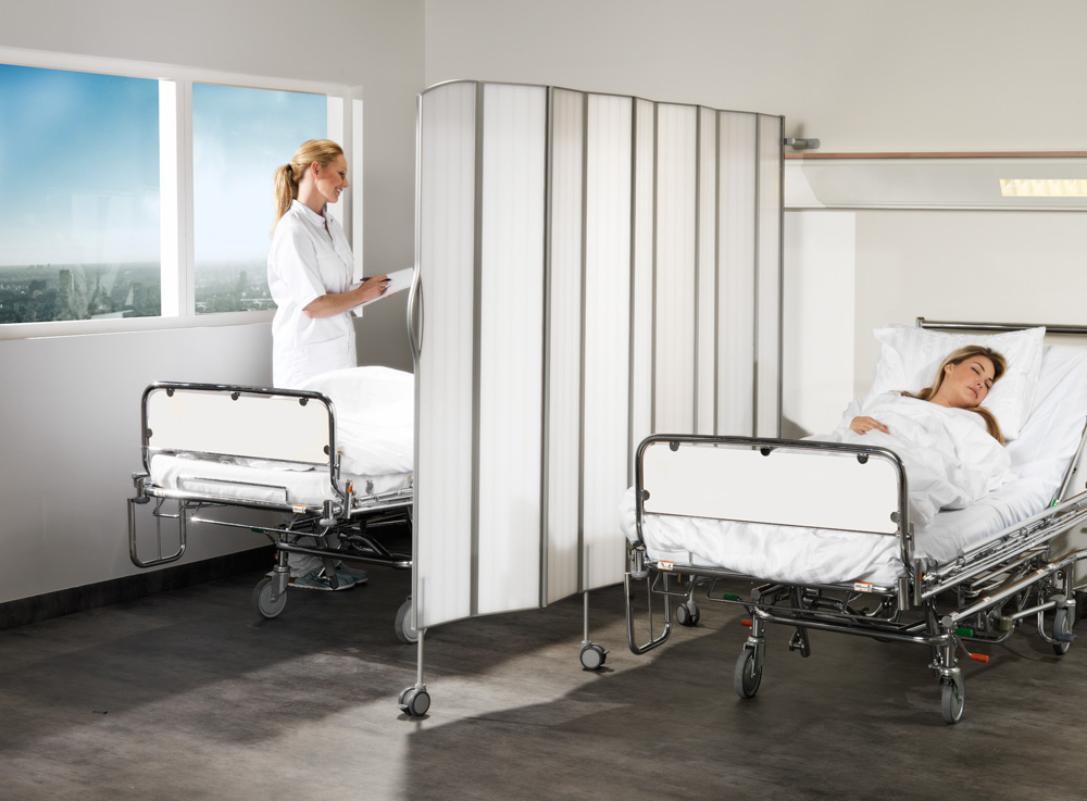 hospital curtains, healthcare screen, disposable, covid, partition mobile, clinic, soc