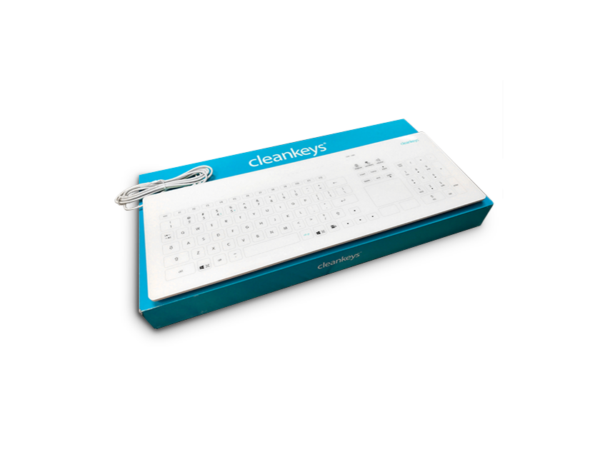 Cleankeys Glass Keyboard (Gett)