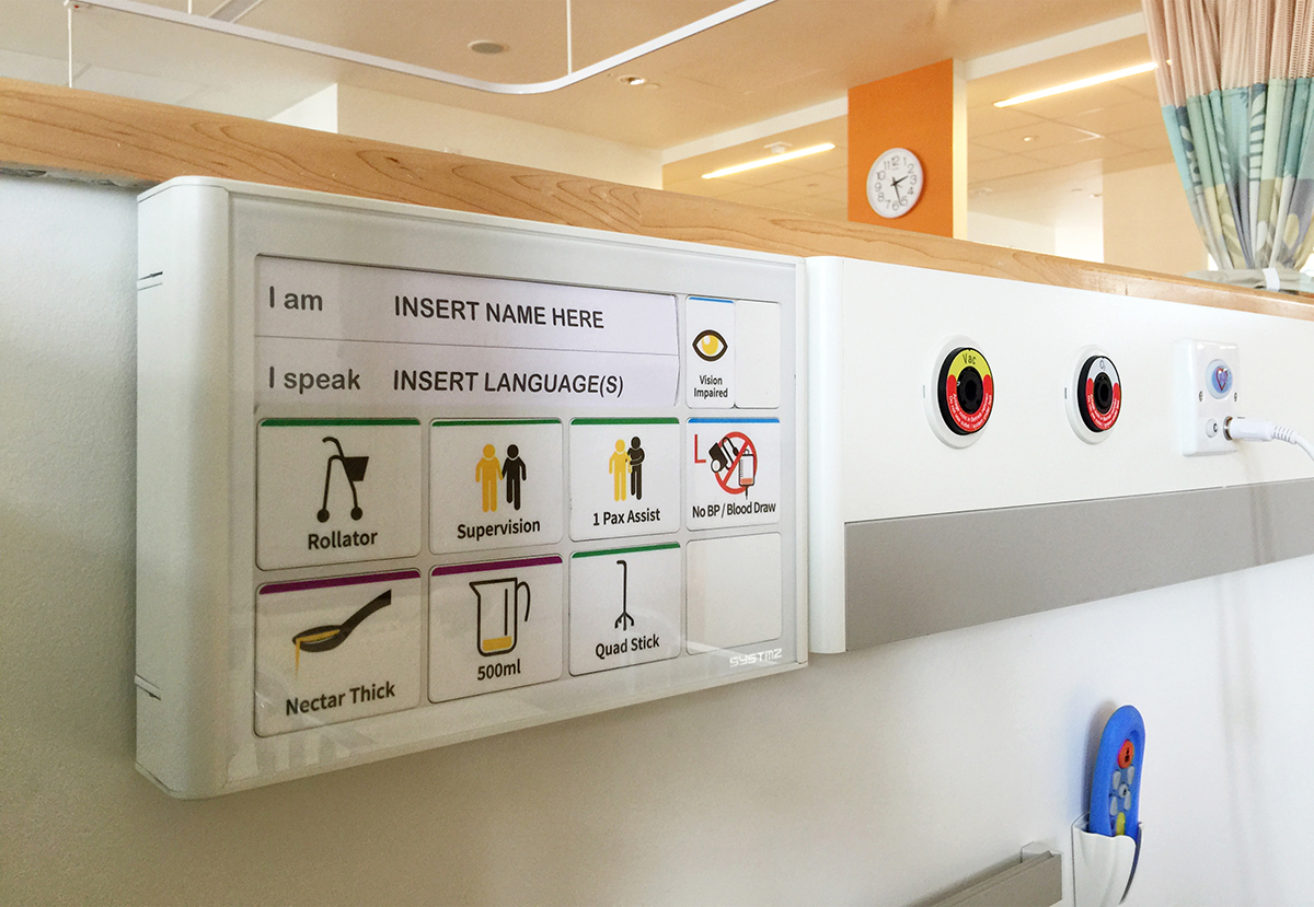 PIB Installation For Easy identification When Ward/Bed Is In Use