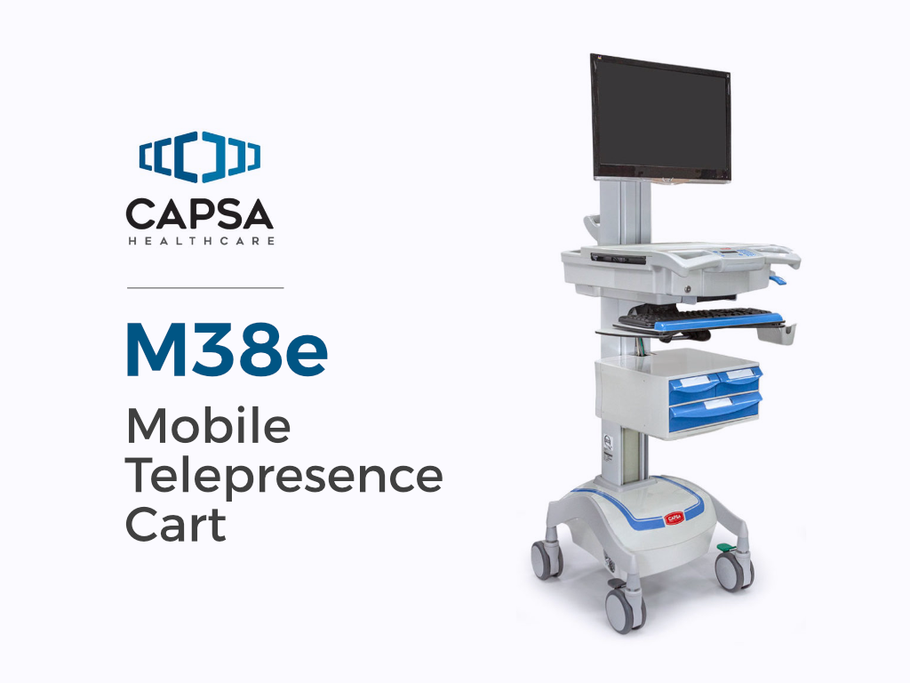 M38e Mobile Telepresence Cart