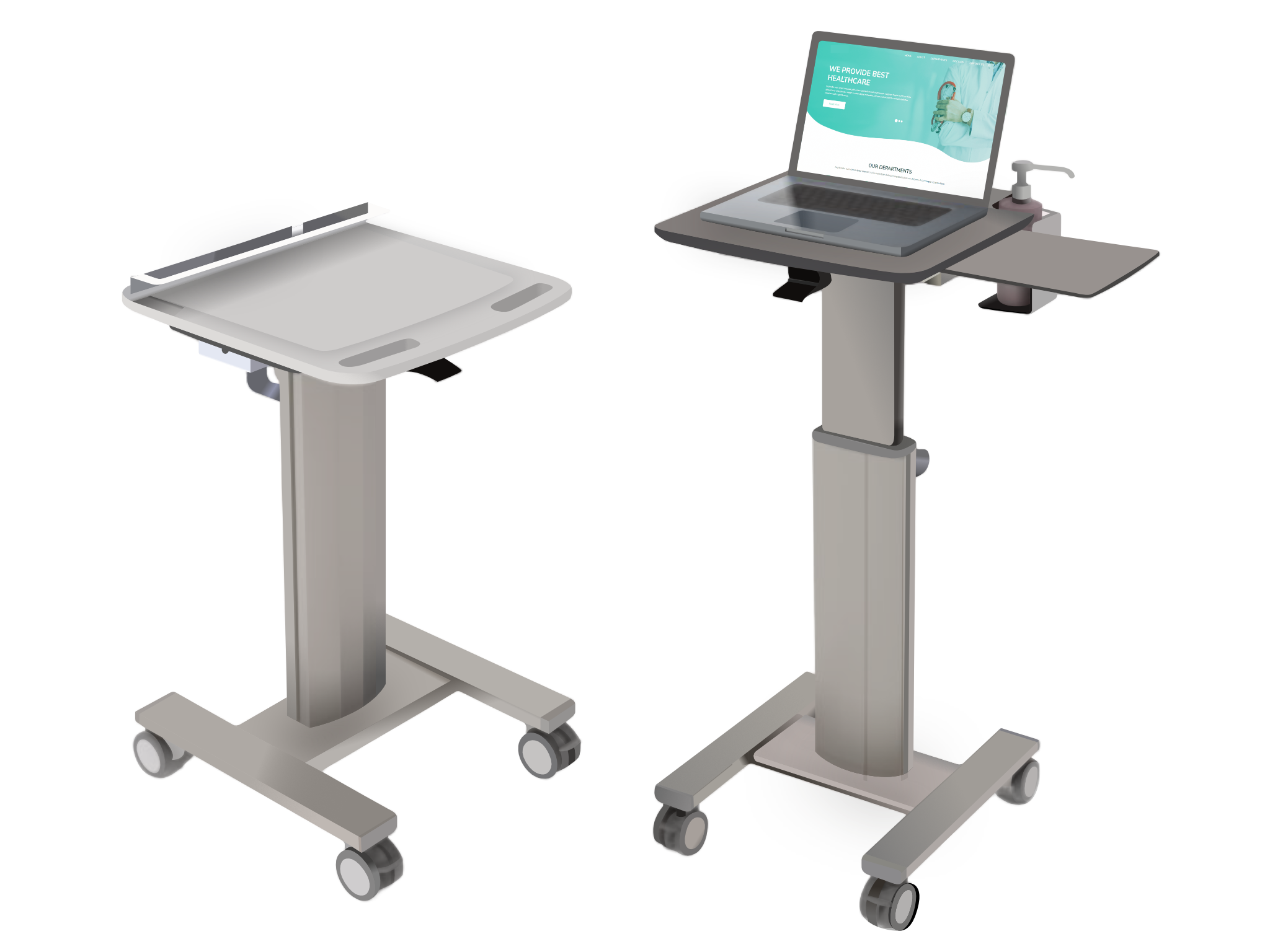 Adjustable Height Lite Cart (ECW-NA)